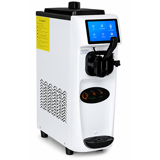 Single Flavor Softy Ice Cream Machine