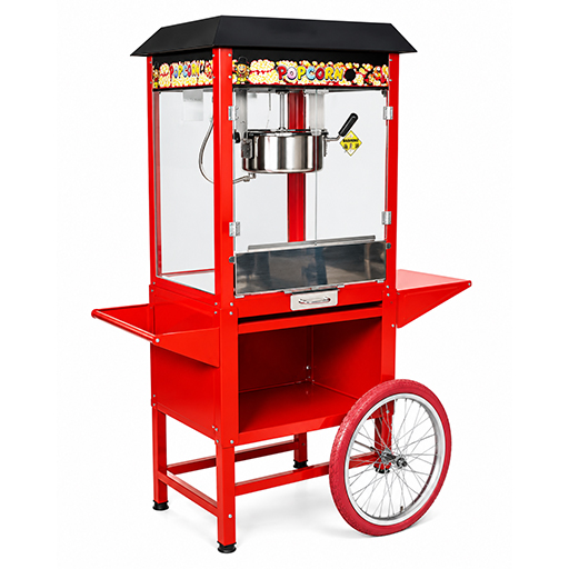 Cart Electric Popcorn Making Machine