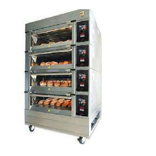 Electric Deck Oven 4 Gas Tray