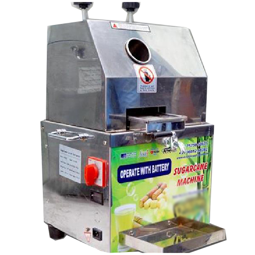 Sugarcane Juicer Machine Battery Operate Model